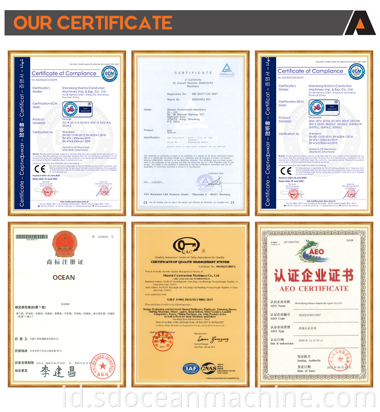 Ocean Certificate